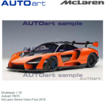 Modelauto 1:18 | Autoart 76075 | McLaren Senna Vision Pure 2019 Modelauto 1:18 | Autoart 76075 | McLaren Senna Vision Pure 2019