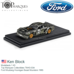 Modelauto 1:43 | Top Marques Collectibles TM43-03A | Ford Mustang Hoonigan Beast Munsters 1965 Modelauto 1:43 | Top Marques Collectibles TM43-03A | Ford Mustang Hoonigan Beast Munsters 1965