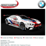 Modelauto 1:18 | Minichamps 155202925 | BMW M8 GTE | BMW Team RLL 2020 #25 USA / Daytona 24 hours Modelauto 1:18 | Minichamps 155202925 | BMW M8 GTE | BMW Team RLL 2020 #25 USA / Daytona 24 hours