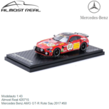 Modelauto 1:43 | Almost Real 420715 | Mercedes Benz AMG GT-R Rote Sau 2017 #50 Modelauto 1:43 | Almost Real 420715 | Mercedes Benz AMG GT-R Rote Sau 2017 #50