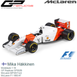 Modelauto 1:18 | GP Replicas GP052B | McLaren MP4/8 Ford | McLaren F1 1993 #7 Modelauto 1:18 | GP Replicas GP052B | McLaren MP4/8 Ford | McLaren F1 1993 #7