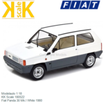 Modelauto 1:18 | KK Scale 180522 | Fiat Panda 30 Mk.I White 1980 Modelauto 1:18 | KK Scale 180522 | Fiat Panda 30 Mk.I White 1980