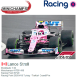 Modelauto 1:43 | Minichamps 417201418 | Racing Point RP20 | Racing Point 2020 #18 Turkey / Turkish Grand Prix Modelauto 1:43 | Minichamps 417201418 | Racing Point RP20 | Racing Point 2020 #18 Turkey / Turkish Grand Prix