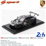 Modelauto 1:43 | Spark WAP0219040MLEM | Porsche 911 RSR-19 LMGTE-PRO | Porsche GT Team 2020 #92 France / Le Mans / 24 Hours Modelauto 1:43 | Spark WAP0219040MLEM | Porsche 911 RSR-19 LMGTE-PRO | Porsche GT Team 2020 #92 France / Le Mans / 24 Hours