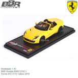 Modelauto 1:43 | BBR Models BBRC233C1 | Ferrari 812 GTS Yellow 2019 Modelauto 1:43 | BBR Models BBRC233C1 | Ferrari 812 GTS Yellow 2019