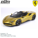 Modelauto 1:18 | BBR Models P18194A | Ferrari SF90 Spider Gold Yellow Modelauto 1:18 | BBR Models P18194A | Ferrari SF90 Spider Gold Yellow