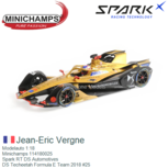 Modelauto 1:18 | Minichamps 114180025 | Spark RT DS Automotives | DS Techeetah Formula E Team 2018 #25 Modelauto 1:18 | Minichamps 114180025 | Spark RT DS Automotives | DS Techeetah Formula E Team 2018 #25