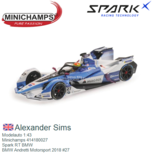 Modelauto 1:43 | Minichamps 414180027 | Spark RT BMW | BMW Andretti Motorsport 2018 #27 Modelauto 1:43 | Minichamps 414180027 | Spark RT BMW | BMW Andretti Motorsport 2018 #27