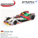 Modelauto 1:43 | Minichamps 414180066 | Spark RT Audi | Audi Sport ABT Schaeffler 2018 #66 Modelauto 1:43 | Minichamps 414180066 | Spark RT Audi | Audi Sport ABT Schaeffler 2018 #66