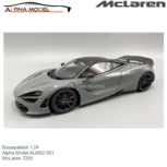 Bouwpakket 1:24 | Alpha Model ALM02-001 | McLaren 720S Bouwpakket 1:24 | Alpha Model ALM02-001 | McLaren 720S