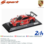 Modelauto 1:43 | Spark WAP0209010MLEM | Porsche 911 RSR-19 LMGTE-PRO | Porsche GT Team 2020 #91 France / Le Mans / 24 Hours Modelauto 1:43 | Spark WAP0209010MLEM | Porsche 911 RSR-19 LMGTE-PRO | Porsche GT Team 2020 #91 France / Le Mans / 24 Hours
