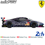 Modelauto 1:18 | Looksmart LS18LM020 | Ferrari 488 GTE LMGTE-AM | Kessel Racing 2019 #83 France / Le Mans / 24 Hours Modelauto 1:18 | Looksmart LS18LM020 | Ferrari 488 GTE LMGTE-AM | Kessel Racing 2019 #83 France / Le Mans / 24 Hours