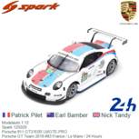 Modelauto 1:12 | Spark 12S020 | Porsche 911 GT3 RSR LMGTE-PRO | Porsche GT Team 2019 #93 France / Le Mans / 24 Hours Modelauto 1:12 | Spark 12S020 | Porsche 911 GT3 RSR LMGTE-PRO | Porsche GT Team 2019 #93 France / Le Mans / 24 Hours