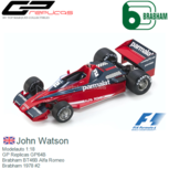 Modelauto 1:18 | GP Replicas GP64B | Brabham BT46B Alfa Romeo | Brabham 1978 #2 Modelauto 1:18 | GP Replicas GP64B | Brabham BT46B Alfa Romeo | Brabham 1978 #2