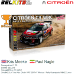 Bouwpakket 1:25 | Belkits BEL018 | Citroën C3 WRC | Citroën Total Abu Dhabi WRT 2017 #7 Mexico / Rally Guanajuato México Bouwpakket 1:25 | Belkits BEL018 | Citroën C3 WRC | Citroën Total Abu Dhabi WRT 2017 #7 Mexico / Rally Guanajuato México