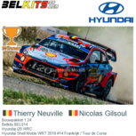 Bouwpakket 1:24 | Belkits BEL014 | Hyundai i20 WRC | Hyundai Shell Mobis WRT 2019 #14 Frankrijk / Tour de Corse Bouwpakket 1:24 | Belkits BEL014 | Hyundai i20 WRC | Hyundai Shell Mobis WRT 2019 #14 Frankrijk / Tour de Corse