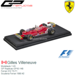Modelauto 1:43 | GP Replicas GP43-14B | Ferrari 312 T5 F1 | Scuderia Ferrari 1980 #2 Modelauto 1:43 | GP Replicas GP43-14B | Ferrari 312 T5 F1 | Scuderia Ferrari 1980 #2