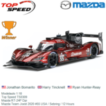 Modelauto 1:18 | Top Speed TS0309 | Mazda RT-24P Dpi | Mazda Team Joest 2020 #55 USA / Sebring / 12 Hours Modelauto 1:18 | Top Speed TS0309 | Mazda RT-24P Dpi | Mazda Team Joest 2020 #55 USA / Sebring / 12 Hours