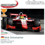 Modelauto 1:43 | Minichamps 510205120 | Dallara F2 2020 #20 Modelauto 1:43 | Minichamps 510205120 | Dallara F2 2020 #20