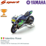 Modelauto 1:43 | Spark M43005 | Yamaha YZR M1 Rothmans 2015 #46 Nederland Modelauto 1:43 | Spark M43005 | Yamaha YZR M1 Rothmans 2015 #46 Nederland