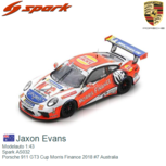 Modelauto 1:43 | Spark AS032 | Porsche 911 GT3 Cup Morris Finance 2018 #7 Australia Modelauto 1:43 | Spark AS032 | Porsche 911 GT3 Cup Morris Finance 2018 #7 Australia