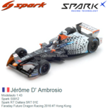 Modelauto 1:43 | Spark S5912 | Spark RT Dallara SRT 01E | Faraday Future Dragon Racing 2016 #7 Hong Kong Modelauto 1:43 | Spark S5912 | Spark RT Dallara SRT 01E | Faraday Future Dragon Racing 2016 #7 Hong Kong