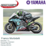Motorfiets 1:12 | Minichamps 122203021 | Yamaha YZR-M1 | Petronas 2020 #21 Motorfiets 1:12 | Minichamps 122203021 | Yamaha YZR-M1 | Petronas 2020 #21
