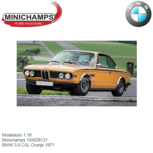 Modelauto 1:18 | Minichamps 155028131 | BMW 3.0 CSL Oranje 1971 Modelauto 1:18 | Minichamps 155028131 | BMW 3.0 CSL Oranje 1971