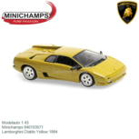 Modelauto 1:43 | Minichamps 940103571 | Lamborghini Diablo Yellow 1994 Modelauto 1:43 | Minichamps 940103571 | Lamborghini Diablo Yellow 1994