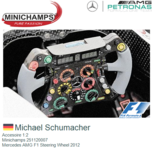 Accesoire 1:2 | Minichamps 251120007 | Mercedes AMG F1 Steering Wheel 2012 Accesoire 1:2 | Minichamps 251120007 | Mercedes AMG F1 Steering Wheel 2012