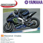 Motorfiets 1:12 | Minichamps 122203012 | Yamaha YZR-M1 | Monster Energy 2020 #12 Motorfiets 1:12 | Minichamps 122203012 | Yamaha YZR-M1 | Monster Energy 2020 #12