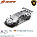 Modelauto 1:18 | Spark 18S364 | Lamborghini Murciélago LP670 R-SV GT1 | Reiter Engineering 2010 #24 Modelauto 1:18 | Spark 18S364 | Lamborghini Murciélago LP670 R-SV GT1 | Reiter Engineering 2010 #24