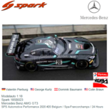 Modelauto 1:18 | Spark 18SB023 | Mercedes Benz AMG GT3 | SPS Automotive Performance 2020 #20 Belgium / Spa-Francorchamps / 24 Hours Modelauto 1:18 | Spark 18SB023 | Mercedes Benz AMG GT3 | SPS Automotive Performance 2020 #20 Belgium / Spa-Francorchamps / 24 Hours