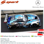 Modelauto 1:18 | Spark 18SB026 | Mercedes Benz AMG GT3 | Mercedes-AMG Team AKKA ASP 2020 #88 Belgium / Spa-Francorchamps / 24 Hours Modelauto 1:18 | Spark 18SB026 | Mercedes Benz AMG GT3 | Mercedes-AMG Team AKKA ASP 2020 #88 Belgium / Spa-Francorchamps / 24 Hours