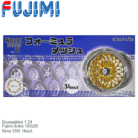 Bouwpakket 1:24 | Fujimi Mokei 193526 | Rims SSR 14inch Bouwpakket 1:24 | Fujimi Mokei 193526 | Rims SSR 14inch
