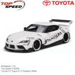 Modelauto 1:18 | Top Speed TS0294 | Toyota GT Supra V1.0 Pandem White Modelauto 1:18 | Top Speed TS0294 | Toyota GT Supra V1.0 Pandem White