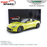 Modelauto 1:18 | Top Speed TS0230 | Aston Martin Vanquish Zagato Speedster Cosmopolitan Yellow Modelauto 1:18 | Top Speed TS0230 | Aston Martin Vanquish Zagato Speedster Cosmopolitan Yellow