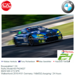 Bouwpakket 1:24 | NuNu Model Kit PN24027 | BMW M6 GT3 SP9 | Walkenhorst 2016 #101 Germany / Nürburgring / 24 Hours Bouwpakket 1:24 | NuNu Model Kit PN24027 | BMW M6 GT3 SP9 | Walkenhorst 2016 #101 Germany / Nürburgring / 24 Hours