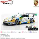 Modelauto 1:18 | Top Speed TS0323 | Porsche 911 GT3 R | Hardpoint EBM 2021 #88 USA / Daytona 24 hours Modelauto 1:18 | Top Speed TS0323 | Porsche 911 GT3 R | Hardpoint EBM 2021 #88 USA / Daytona 24 hours