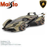 Modelauto 1:18 | Maisto 31354GR | Lamborghini Vision GT V12 Green Modelauto 1:18 | Maisto 31354GR | Lamborghini Vision GT V12 Green