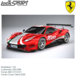 Modelauto 1:43 | Looksmart LSRC068 | Ferrari 488 GT3 EVO | Ferrari Corse Clienti 2020 Modelauto 1:43 | Looksmart LSRC068 | Ferrari 488 GT3 EVO | Ferrari Corse Clienti 2020