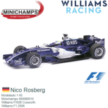 Modelauto 1:43 | Minichamps 400060010 | Williams FW28 Cosworth | Williams F1 2006 Modelauto 1:43 | Minichamps 400060010 | Williams FW28 Cosworth | Williams F1 2006