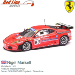 Modelauto 1:43 | Red Line Models R4P001 | Ferrari F430 2007 #63 Engeland / Silverstone Modelauto 1:43 | Red Line Models R4P001 | Ferrari F430 2007 #63 Engeland / Silverstone