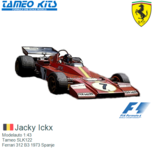 Modelauto 1:43 | Tameo SLK122 | Ferrari 312 B3 1973 Spanje Modelauto 1:43 | Tameo SLK122 | Ferrari 312 B3 1973 Spanje