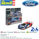 Bouwpakket 1:24 | Revell 67041 | Ford GT Le Mans LMGTE-PRO | Ford Chip Ganassi Racing 2017 #66 France / Le Mans 24 Hours Bouwpakket 1:24 | Revell 67041 | Ford GT Le Mans LMGTE-PRO | Ford Chip Ganassi Racing 2017 #66 France / Le Mans 24 Hours