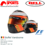 Helm 1:2 | Mini Helmet 4100544 | Bell Helmet | McLaren F1 2017 #2 Helm 1:2 | Mini Helmet 4100544 | Bell Helmet | McLaren F1 2017 #2