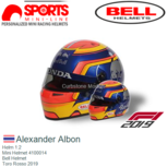Helm 1:2 | Mini Helmet 4100014 | Bell Helmet | Toro Rosso 2019 Helm 1:2 | Mini Helmet 4100014 | Bell Helmet | Toro Rosso 2019