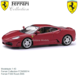 Modelauto 1:43 | Ferrari Collection FCM00014 | Ferrari F430 Rood 2005 Modelauto 1:43 | Ferrari Collection FCM00014 | Ferrari F430 Rood 2005