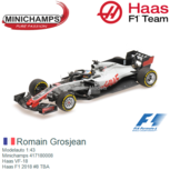 Modelauto 1:43 | Minichamps 417180008 | Haas VF-18 | Haas F1 2018 #8 TBA Modelauto 1:43 | Minichamps 417180008 | Haas VF-18 | Haas F1 2018 #8 TBA