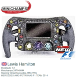 Modelauto 1:2 | Minichamps 247140044 | Steering Wheel Mercedes AMG W05 | MERCEDES AMG PETRONAS F1 TEAM 2014 Modelauto 1:2 | Minichamps 247140044 | Steering Wheel Mercedes AMG W05 | MERCEDES AMG PETRONAS F1 TEAM 2014